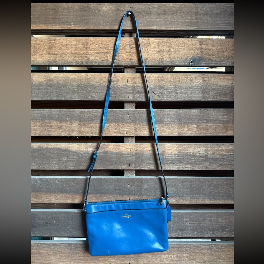 Coach Blue Crossbody Bag